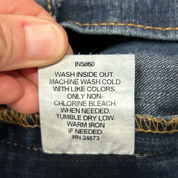 Saddlebred Big & Tall Mens Classic Straight Leg Fit Blue Denim Jeans Size 44W - Picture 8 of 10